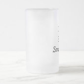 Ik hou van fruitsmoothies matglas bierpul (Center)