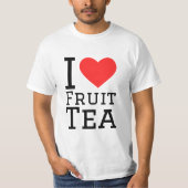 Ik hou van fruitthee t-shirt (Voorkant)