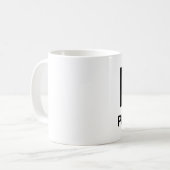 ik hou van fysiologie koffiemok (Voorkant links)