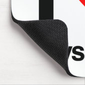 ik hou van fysiologie muismat (Hoek)