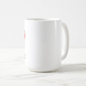 Ik hou van gaasvlieg koffiemok (Voorkant rechts)