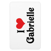 Ik hou van Gabrielle Magneet (Verticaal)