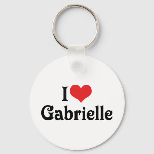 Ik hou van Gabrielle Sleutelhanger