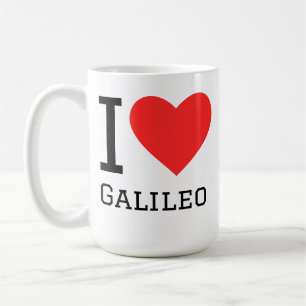 Ik hou van Galileo Koffiemok