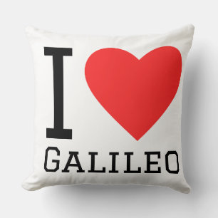 Ik hou van Galileo Kussen
