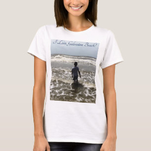 Ik hou van Galveston Beach Adult T-Shirt