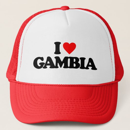 IK HOU VAN GAMBIA TRUCKER PET (Voorkant)