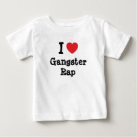 Ik hou van Gangster Rap hart op maat