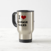 Ik hou van Garage Sales Reisbeker (Voorkant links)