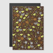 Ik hou van Gardening. (donkere achtergrondversie) (Voorkant / Achterkant)