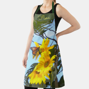 Ik hou van Gardening, Floral en Butterfly IV Schort