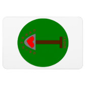 Ik hou van Gardening Magnet Magneet (Horizontaal)