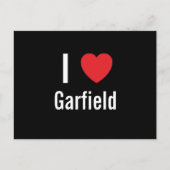 Ik hou van Garfield Briefkaart (Voorkant)