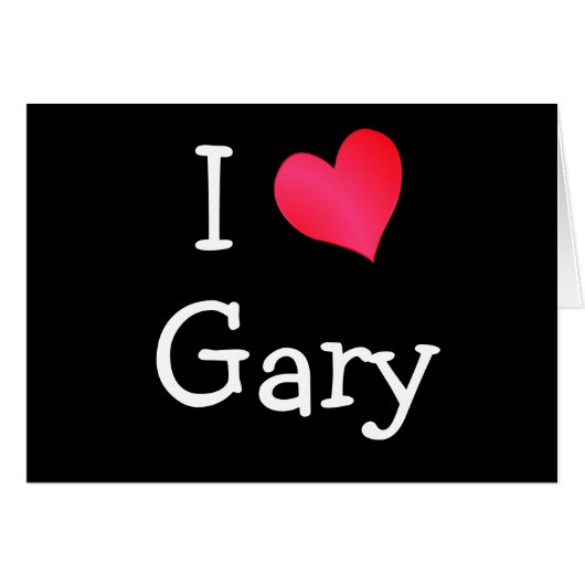Ik hou van Gary (Voorkant Horizontaal)