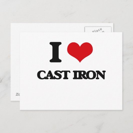 Ik hou van Gastijzer Briefkaart (Voorkant / Achterkant)