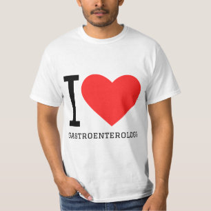 Ik hou van gastro-enterologie t-shirt