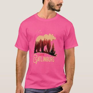 Ik hou van Gatlinburg Tennessee, USA Outdoor M T-shirt