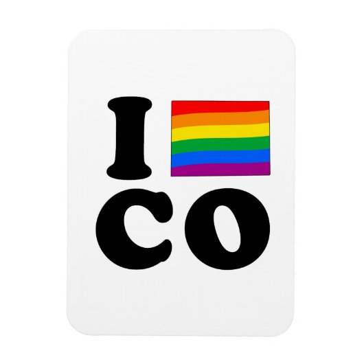 IK HOU VAN GAY COLORADO MAGNEET (Verticaal)