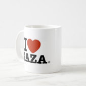 Ik hou van Gaza Koffiemok (Voorkant links)