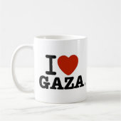 Ik hou van Gaza Koffiemok (Links)
