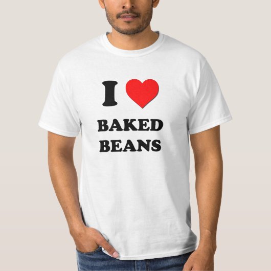 Ik hou van gebak ( eten ) t-shirt (Voorkant)