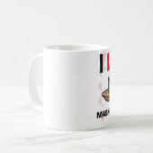 Ik hou van gebroken aardappelen koffiemok (Voorkant links)