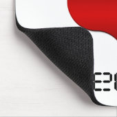 Ik hou van Geeks Mousepad Muismat (Hoek)