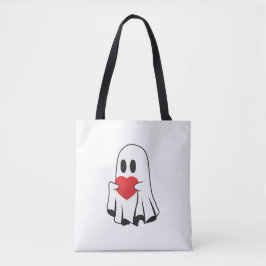 Ik hou van geest tote bag