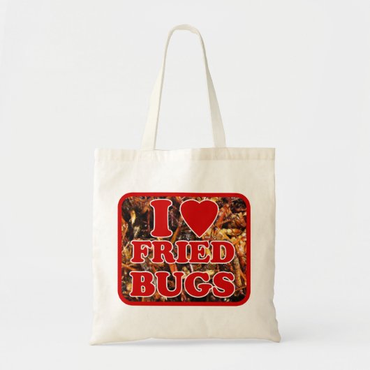 Ik hou van gefrituurde buikjes... Thai Street Food Tote Bag (Voorkant)