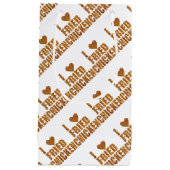 Ik hou van gefrituurde kip klein cadeauzakje (Voorkant)