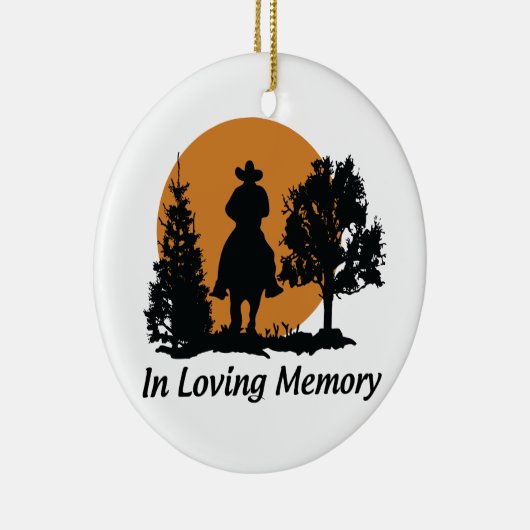 Ik hou van geheugen keramisch ornament (Rechts)