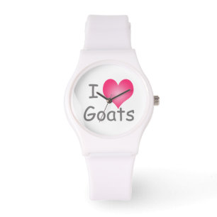 Ik hou van geiten horloge
