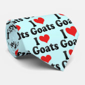 Ik hou van geiten stropdas (Opgerold)