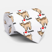 Ik hou van geiten stropdas (Opgerold)