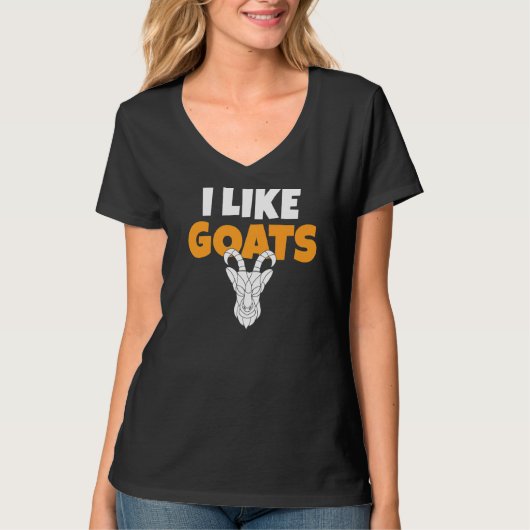 Ik hou van geiten t-shirt (Voorkant)