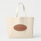Ik hou van geklede pandes Fun Hobby Logo Grote Tote Bag (Voorkant)