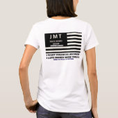 IK HOU VAN GELD Dames Basic T-shirt (Achterkant)