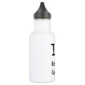 Ik hou van gelukskoekjes waterfles (Links)