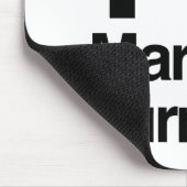 ik hou van gemarmerde moordenaars muismat (Hoek)