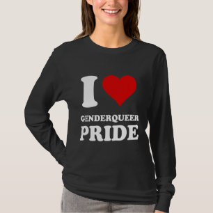 Ik hou van Genderqueer Pride T-shirt