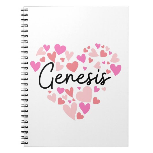 Ik hou van Genesis Notitieboek (Voorkant)