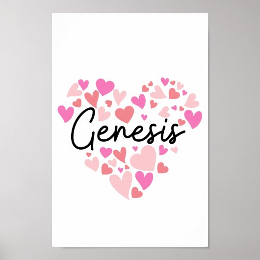 Ik hou van Genesis Poster (Voorkant)