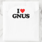IK HOU VAN GENUS OVALE STICKER (Tas)