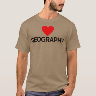 Ik hou van geografie 6 t-shirt