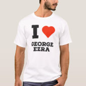 Ik hou van George Ezra T-shirt (Voorkant)