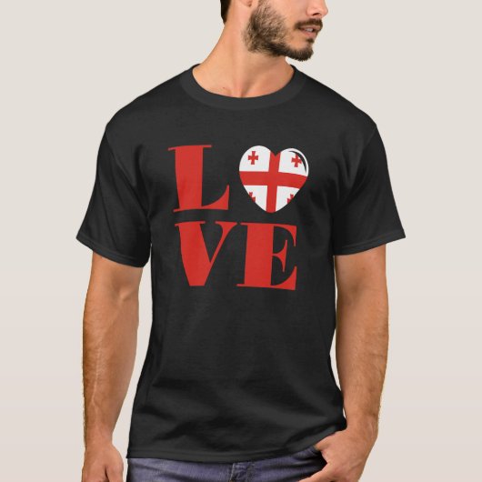 Ik hou van Georgia T-shirt (Voorkant)