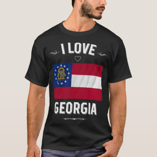 Ik hou van Georgië T-shirt