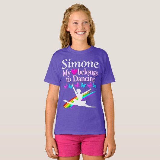 IK HOU VAN GEPERSONALISEERD T-SHIRT (Voorkant volledig)