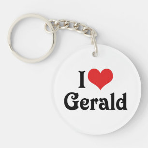 Ik hou van Gerald Sleutelhanger