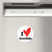 Ik hou van Gerbils Magneet (Insitu (Vaatwasser))